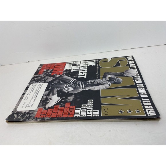 SLAM Magazine 50th ANNIVERSARY Issue Michael Jordan Cover 1 of 3 Rare MAGIC BIRD - Picture 14 of 16